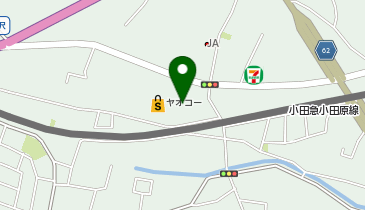 ホワイト急便 ヤオコー秦野店の地図画像