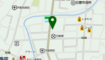 ホワイト急便 伊集院中央店の地図画像