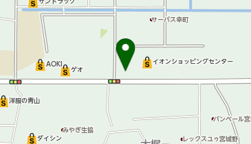 ホワイト急便 イオン幸町店の地図画像