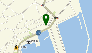 ホワイト急便 舘浦浜店の地図画像