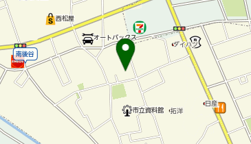 ホワイト急便 八潮工場前店の地図画像