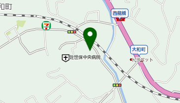 ホワイト急便 大和工場前店の地図画像