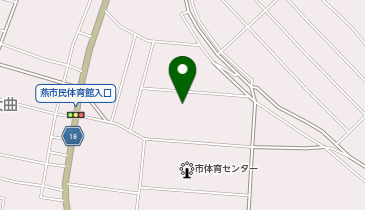 ホワイト急便 ウオロク燕店の地図画像