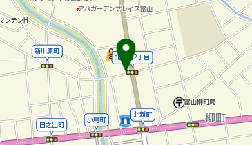 ホワイト急便 北新町店の地図画像