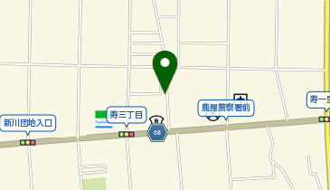 ホワイト急便 寿店の地図画像