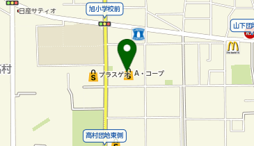 ホワイト急便 Aコープ旭店の地図画像