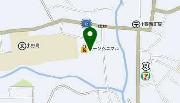 ホワイト急便 ヨークベニマル小野町店の地図画像