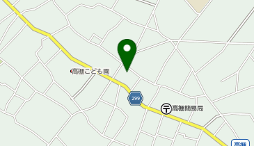 ホワイト急便 高棚店の地図画像