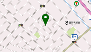 ホワイト急便 コープ宮崎日南店の地図画像