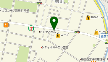 ホワイト急便 西宮東町店の地図画像
