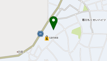 ホワイト急便 アメリア寒川店の地図画像