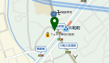 ホワイト急便 フォルテ横浜川和町店の地図画像