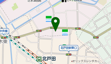 ホワイト急便 北戸田店の地図画像