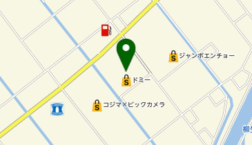 ホワイト急便 ドミー神野店の地図画像