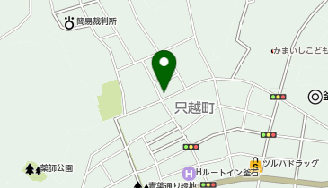 ホワイト急便 大只越店の地図画像