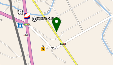 ホワイト急便 海南店の地図画像