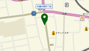 ホワイト急便 川端店の地図画像