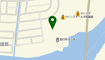 ホワイト急便 ベイシア雄踏店の地図画像