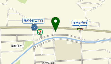 ホワイト急便 多米中町店の地図画像