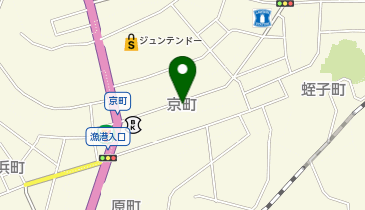 ホワイト急便 京町店の地図画像