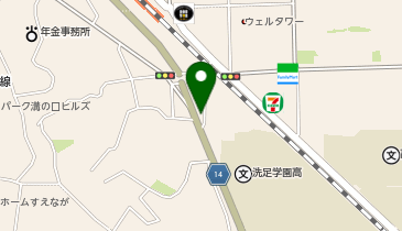 ホワイト急便 久本店の地図画像