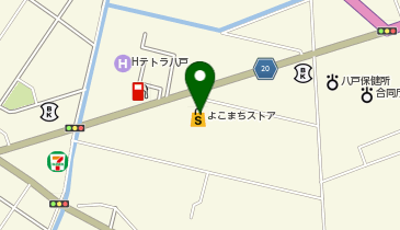 ホワイト急便 一番町店の地図画像