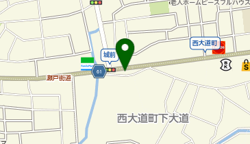 ホワイト急便 城前店の地図画像