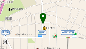ホワイト急便 中幸町店の地図画像