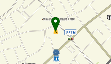 ホワイト急便 湊店の地図画像