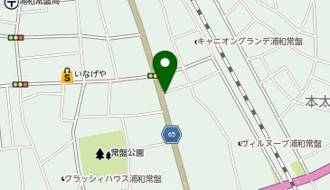 ホワイト急便 常盤店の地図画像