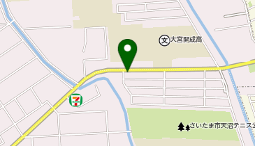 ホワイト急便 開成高校前店の地図画像