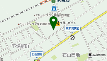 ホワイト急便 東新潟店の地図画像