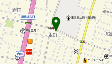 ホワイト急便 本町店の地図画像