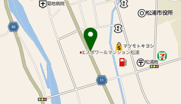 ホワイト急便 松浦志佐店の地図画像