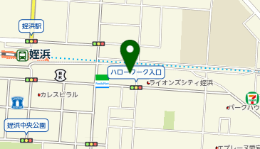 ホワイト急便 姪浜駅南店の地図画像