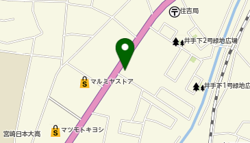 ホワイト急便 ドライブスルー島之内店の地図画像