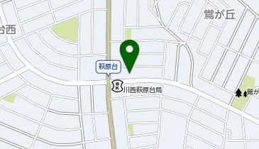 ホワイト急便 萩原台店の地図画像