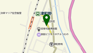 ホワイト急便 津和野駅前店の地図画像