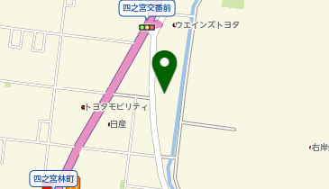 ホワイト急便 平塚工場前店の地図画像