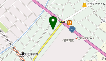 ホワイト急便 壱里山店の地図画像