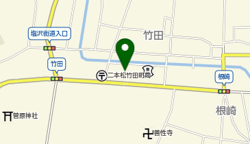 ホワイト急便 二本松くにおか店の地図画像