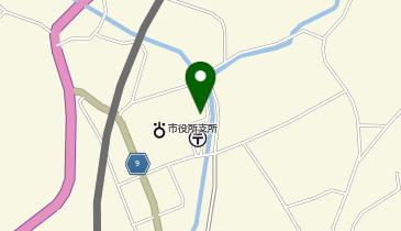 ホワイト急便 越喜来店の地図画像