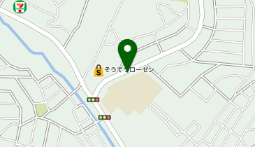 ホワイト急便 中白根1丁目店の地図画像