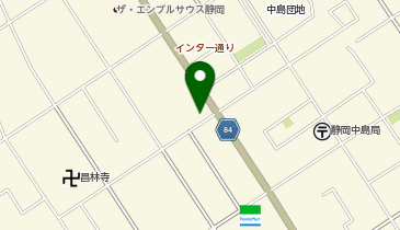 ホワイト急便 中島工場前店の地図画像