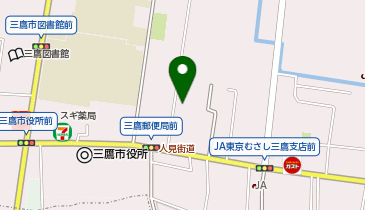 ホワイト急便 三鷹工場本店の地図画像