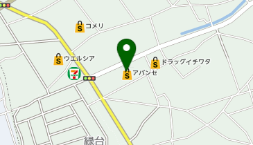 ホワイト急便 アバンセ花園店の地図画像