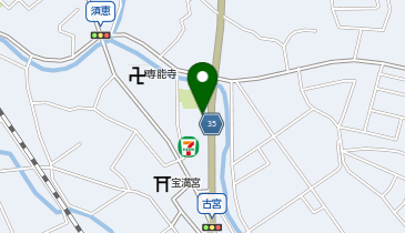 ホワイト急便 須恵町役場前店の地図画像