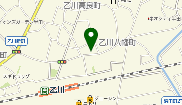 ホワイト急便 乙川店の地図画像