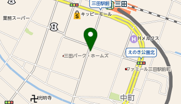 ホワイト急便 三田駅前店の地図画像