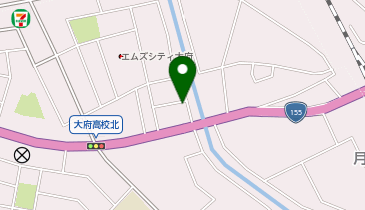 ホワイト急便 月見店の地図画像